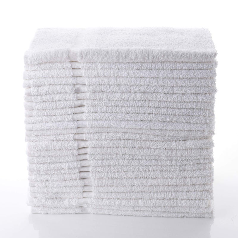 Simpli-Magic 79251 White Hand Towels, 16"x27", 12 Pack - Image 1